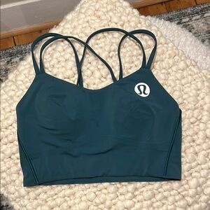lululemon athletica teal like a cloud bra size 6 NWOT